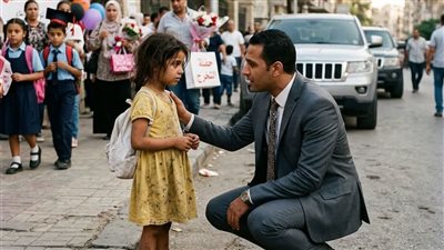 طلبت البنت اليتيمه من الغريب