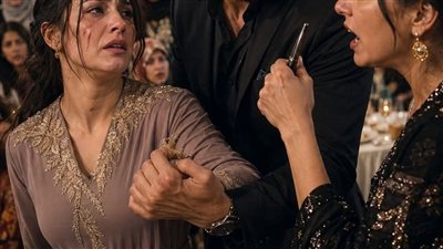 اخت جوزي ضربتني بالقلم