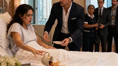 لما الدكتور قال قال باقي 7 ايام ومراتك تموت